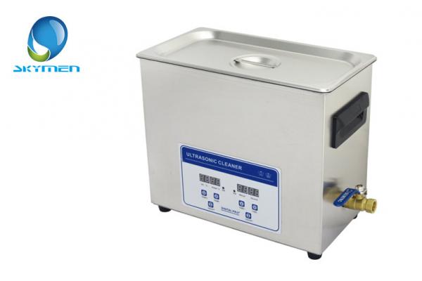 6.5L Lab Digital Heated Ultrasonic Cleaner Small With Heater Drainage