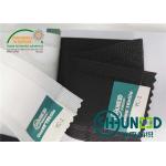 Comfortable Waistband Woven Interlining With Good Stretch / Knit Structure