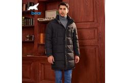 China usiness-Style Long Hooded Winter Thickened Down Jacket – Your Winter Warmth Guardian supplier