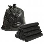 Compactor 55Gallon Recyclable Trash Bags Super Big Black Plastic Bags for sale