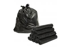 China Compactor 55Gallon Recyclable Trash Bags Super Big Black Plastic Bags supplier