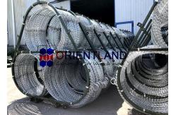 China Mobile Razor Wire Fence Security Barrier Rapid Deployment Concertina Coils supplier