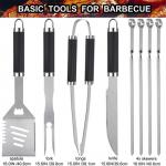 Multipurpose Bbq Grill Tool Set Elongated Odorless Extra Thick