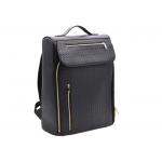 Stylish New Design Custom PU Leather Mens Casual Outdoor Travel Laptop Business Backpack for sale