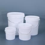 Screw Lid 8 Gallon Plastic Bucket Food Safe For Ice Cream Beverage OEM for sale