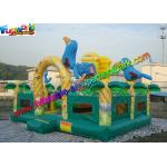 Elephant Commercial Bouncy Castles , Bouncy Castles House With Fully Printing for sale