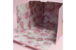 China Printed Double Side Folding Carton Box For Holiday Flower Shipping supplier