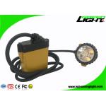 Hard Hat LED Mining Light ABS Material 25000Lux Brightness 13-15hrs Working Time for sale