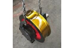 China Double Flange Crane Parts Sky Wheels T Shape H Shape Heavy Duty supplier