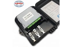China SC APC 8 Core IP65 PLC Splitter Fiber Distribution Box supplier