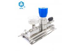 China High Pressure Gas Pressure Calibration Control Panel Argon Pressure Regulator supplier