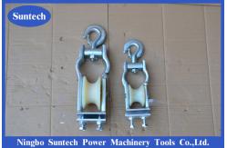 China Transmission Line Universal Hook Style Conductor Stringing Pulley Block supplier