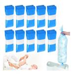 8-pack Nappy Bin Refill Bag Baby Powder Diaper Pails Refills Compatible With TommeeTipee Blue Color Diaper Trash Refill for sale