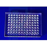 Precision Glass Machining Laser Drilling Transparent Fused Silica Plate Quartz Plate for sale