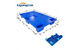 China Recycled Nestable Plastic Pallet HDPE Pallets 1000KG 1125*700*150mm supplier