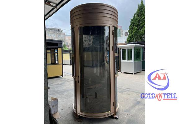 Integral Structure Security Guard House Prefabricated Guard Shacks