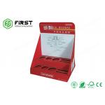 Custom Printed Recyclable Retail Promotion Cardboard Counter Display Boxes With Holes