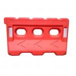 Red plastic guardrail rotoplastic mold product plastic protective safety bar for sale