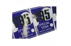 China Epoxy Custom Labels  Sticker Labels Waterproof Printing for food and beverage labels supplier