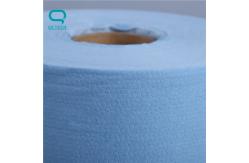China SMT Stencil Wiper Roll Customized Paper Length 45% Wood Pulp 55% Polyester supplier