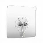 Transparent Waterproof Sticky Adhesive Wall Hooks for Keys Bathroom Outdoor Kitchen Door for sale