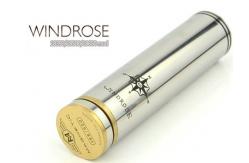China Full mechanical 18350/18500/18650 copper contact windrose mod ss supplier