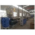 China High Production Speed HDPE LDPE Pipe Extrusion Line Easy Operate and Maintenance manufacturer