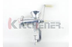 China Hand Powered Manual Meat Grinder Stainless Steel Heavy Duty For Processing / Yielding supplier
