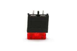 China Standard Blade Fuse Holders PCB Mount 18mm height ATC With 2 Pins supplier