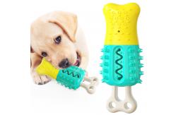 China Multifunctional Interactive Pet Toys Popsicle Shaped Rubber Molar Stick 154g ODM supplier