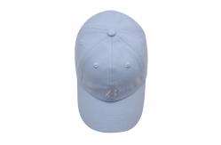 China Adjustable Plain White Baseball Cap 6 Panel 56cm Common Fabric supplier