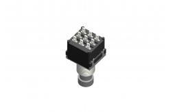 China SF17011M ON ON Guitar Pedal Footswitch 9 Terminal Vertical Mounting supplier