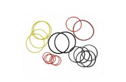 China Custom Silicone Rubber Cutting Service Rubber Sealing Rings With Abrasion Resistance supplier