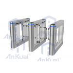 AC220V 50HZ Security Swing Barrier Turnstile With ≤95% Humidity Working Voltage AC220±10％/50HZ±10% for sale