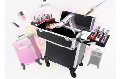 China Aluminum Alloy Tattoo Accessories Case Tattoo Travel Box With Pink / Black / Silver supplier