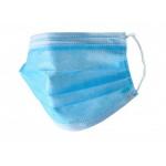 Fluid Resistant Three Layer Antiviral Disposable Breathing Mask for sale