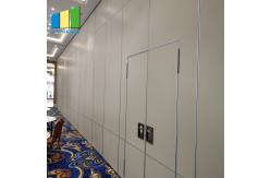 China Movable Partition System Acoustic Sliding Walls With Door For Convention Hall supplier