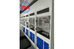 China Wall Mounted Automatic Shutoff Ducted Fume Hood With Regular Maintenance 400W Efficiency supplier