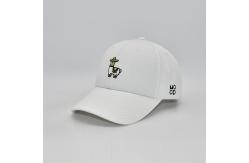 China High Performance Six Panel Baseball Cap With Structured Front Panel Adjustable Strap supplier