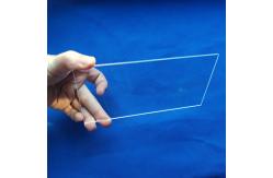 China High Transmittance Quartz Glass Plate Transparent Cutting For UV Light supplier