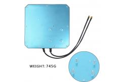 China 2*X22dBi Outdoor 4G 5G Signal Booster , Dual Polarization LTE Panel Antenna supplier