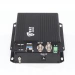 1 CH 3G SDI To LC Fiber Optic Converter Up To 20km SM Singer Fiber 3G SDI Extender for sale
