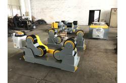 China Self Aligning Pipe Welding Rollers / Tank Welding Equipment PU Wheel 10T supplier