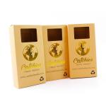 Ecological Square Sliding Kraft Packaging Box With Windows