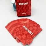 Customized Matt Varnished Recyclable SGS Paper Printed Playing Cards