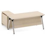 Modern Office Executive Table With Steel Legs 3 Years Warranty for sale
