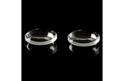 China PMMA 10.7mm Double Convex Lens Led Optical Laser Light Lenses supplier