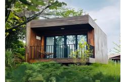 China Various Terrains Prefabricated Studio With Exterior Balcony Customized Exterior supplier