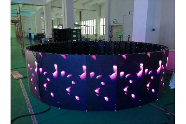 P3.91 Smart Soft Modules Curved Led Video Wall For Indoors