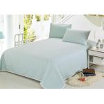 Multiple Colors Luxury Bed Sets , 3 Pcs Lightweight Fabric Softest Cotton Sheets for sale